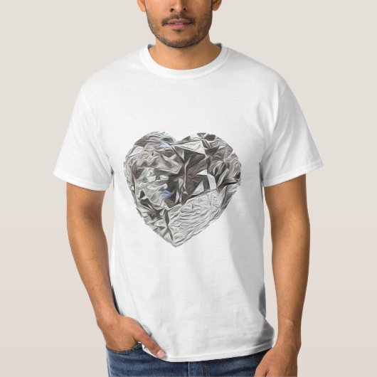 ハート Tシャツ (正面)