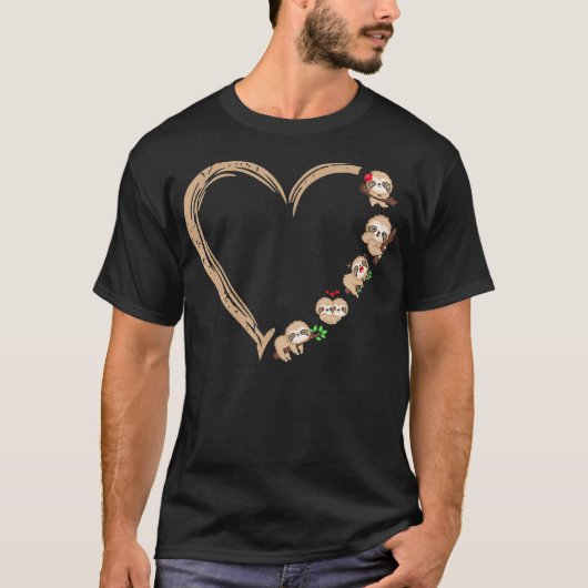 ハート Tシャツ (正面)