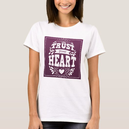 ハート Tシャツ (正面)