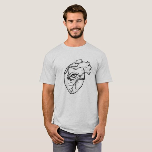 ハート Tシャツ (正面フル)