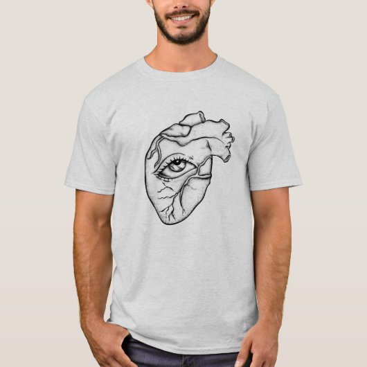 ハート Tシャツ (正面)