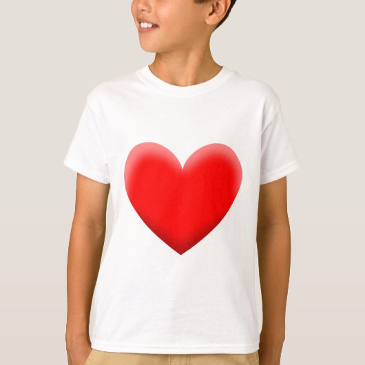 ハート Tシャツ (正面)