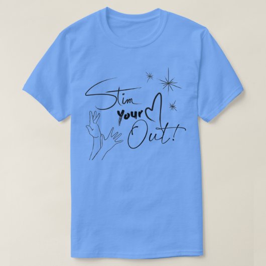 ハート Tシャツ (デザイン正面)