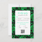 ハートA豊穣RSVPカード サンキューカード (裏面)