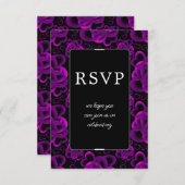 ハートA豊穣RSVPカード サンキューカード (正面/裏面)