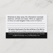 ハートBrain Empowerカード 名刺 (裏面)