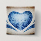 ハートbyシャーリー・テイラー 缶バッジ (正面)