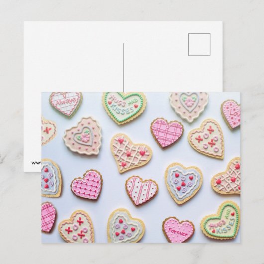 ハートcookie ポストカード (正面/裏面)