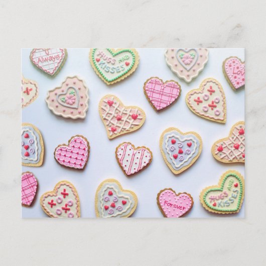 ハートcookie ポストカード (正面)