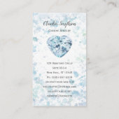 ハートDiamond Watercolor名刺 名刺 (裏面)