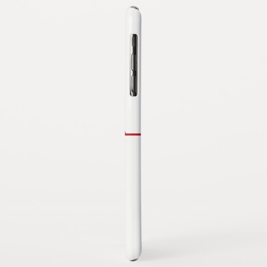 ハートEKG名前をカスタムするとカラーフォンケース Case-Mate iPhoneケース (裏面/左)