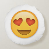 ハートEmoji ラウンドクッション (裏面)