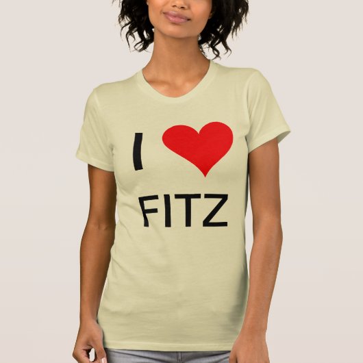 ハートFitz Tシャツ (正面)