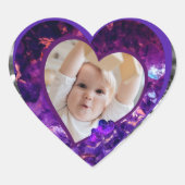 ハートGems写真 ハートシール (正面)