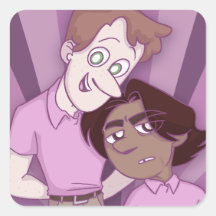 ハートHOLLOW Zeke & Lewis (Pack of Stickers)