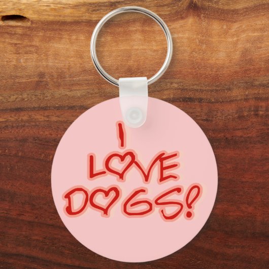 ハートI愛はTシャツおよびギフトの後をつけます キーホルダー (正面)