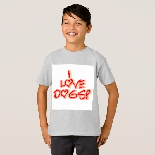 ハートI愛はTシャツおよびギフトの後をつけます Tシャツ (正面フル)