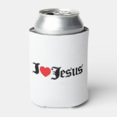 ハートI Love Jesus CG0137 缶クーラー (缶正面)