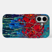 ハートiPhoneケース Case-Mate iPhoneケース (裏面 (横))