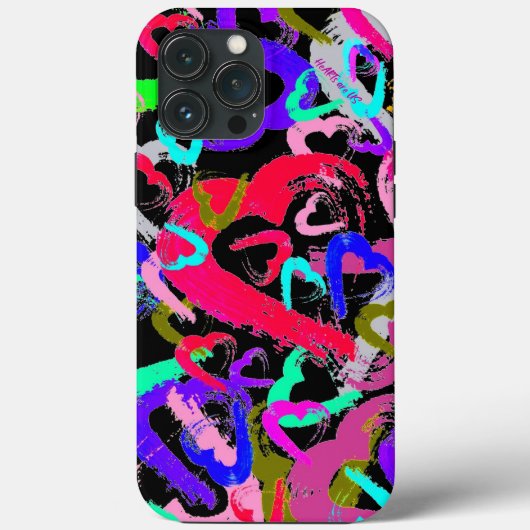 ハートiPhone 13 Pro Maxケース Case-Mate iPhoneケース (裏面)