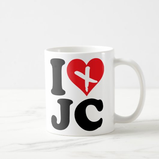 ハートJC コーヒーマグカップ (右)