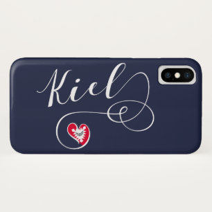ハートKiel Mobile Phone Case,ドイツ iPhone X ケース