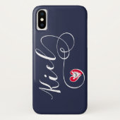 ハートKiel Mobile Phone Case,ドイツ Case-Mate iPhoneケース (裏面)