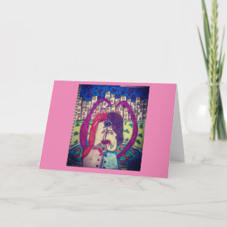 ハートKissfulノートカードBY:ケイティ・ヨンカー カード