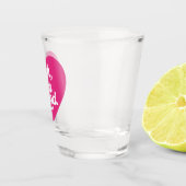 ハートNAH IMグッドアンチバレンタインデー独身のアウェア ショットグラス (右)