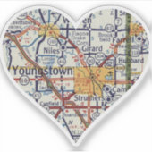 ハートOH シール (正面)