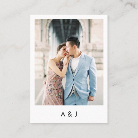 ハートQRコード詳細結婚のエンクロージャカード 名刺 (裏面)