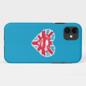 ハートSシールド Case-Mate iPhoneケース (裏面(横))