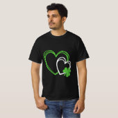 ハートSt patricks day Tシャツ (正面フル)
