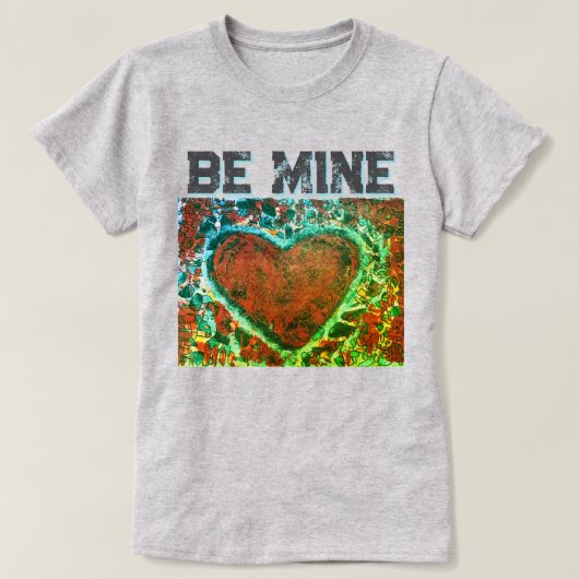 ハートTシャツ Tシャツ (デザイン正面)