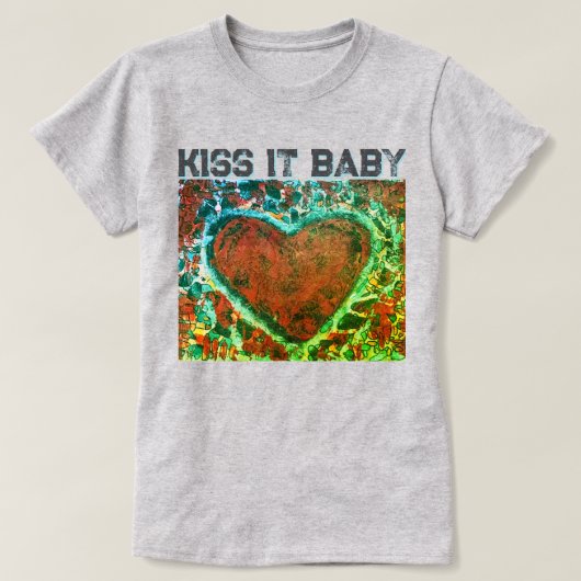 ハートTシャツ Tシャツ (デザイン正面)