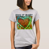 ハートTシャツ Tシャツ (正面)