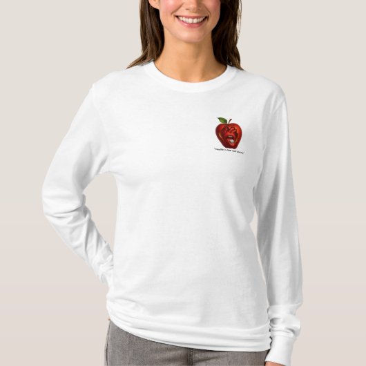 ハートTシャツ Tシャツ (正面)