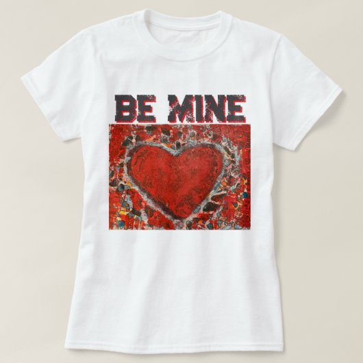 ハートTシャツ Tシャツ (デザイン正面)