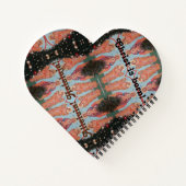 ハートTheotokosノートブック ノートブック (裏面)