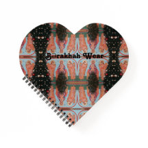 ハートTheotokosノートブック