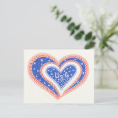 ハートUSAはがき ポストカード (スタンド正面)