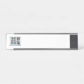 ハートX線 デスクネームプレート (正面)