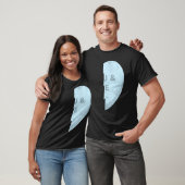 ハートYou & Me Matching Bff Outfits Valentine Te Tシャツ (ユニセックス)
