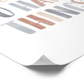 ハードなことをできる子供部屋のボホデコレーション ポスター (角)