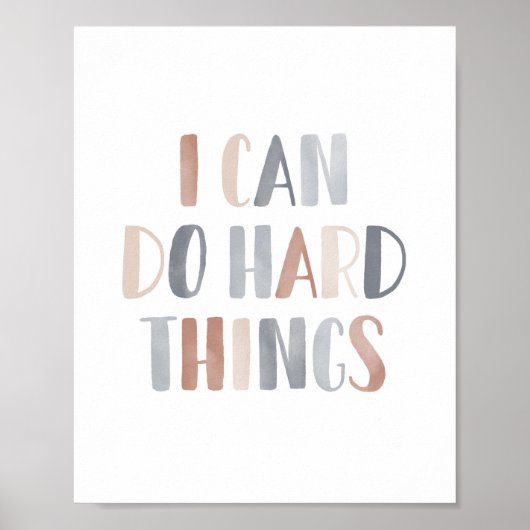 ハードなことをできる子供部屋のボホデコレーション ポスター (正面)