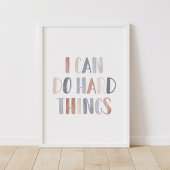 ハードなことをやり遂げられる子供部屋の装飾 ポスター