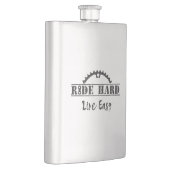 ハードに乗ってイージーに生きろ サイクリング フラスク (右)