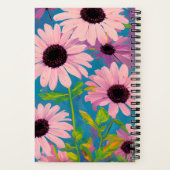 ハードに働き大きな夢を咲かせて デジタルフラワーのダイジー インスピレーション ノート 大人 (裏面)