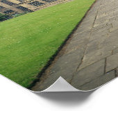 ハードウィックホールの景色 ポスター (角)