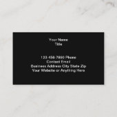 ハードウェアおよび建築の名刺 名刺 (裏面)